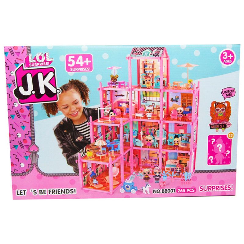 LOL Surprise Doll House 265 PCS