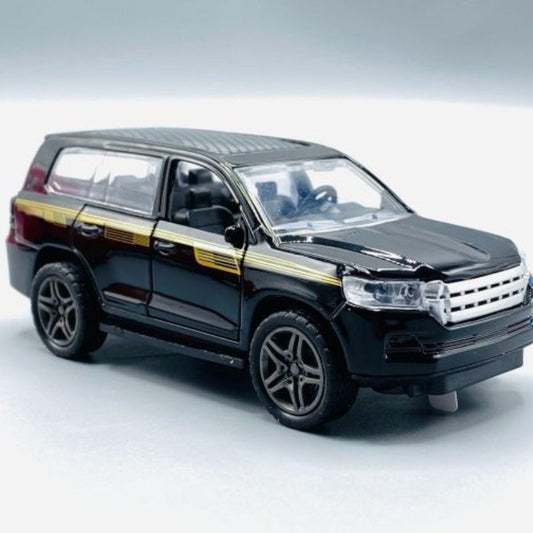 Diecast Light & Sound Metal Land Cruiser Model