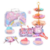 48pcs Fantasy Unicorn Boutique Tea Set For Kids