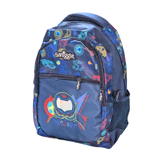 Smiggle GT2525 Space Adventure School Bag Cool & Compact 16"