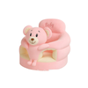 Pink Bear Baby Sofa Seater – Soft Plush Support Chair for Babies