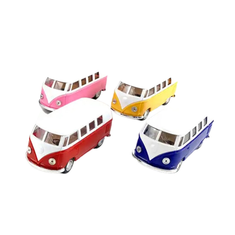 Diecast Bus Model Mini Car Toys For Kids