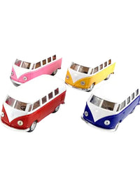 Diecast Bus Model Mini Car Toys For Kids
