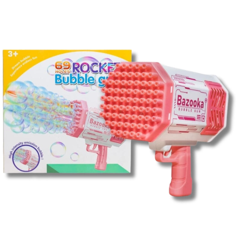 Rocket Bubble Gun For Kids