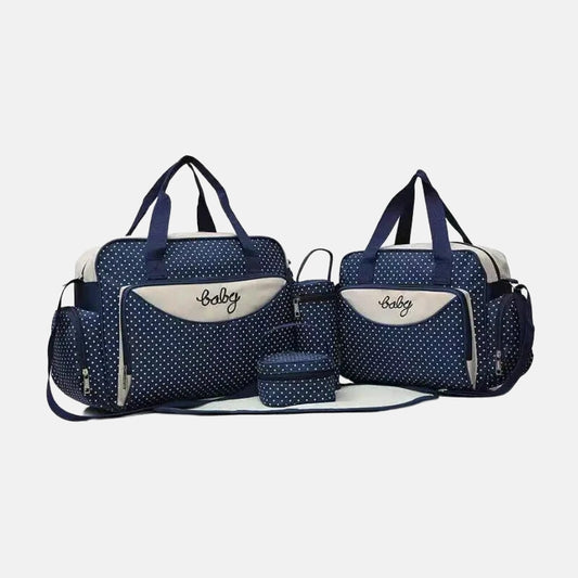 Baby Accessories Outing Bag Pack Of 4 For Unisex (Deal)