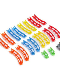 Melody Express- Innovative Light-Up Tumble Train Rail Playset
