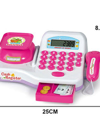 Barbie Cash Register Checkout Counter And Electric Cashier Computer Toys
