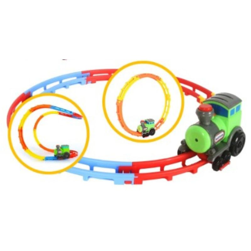 Melody Express- Innovative Light-Up Tumble Train Rail Playset