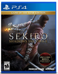 Sekiro Shadows Die Twice Game For PS4 Game
