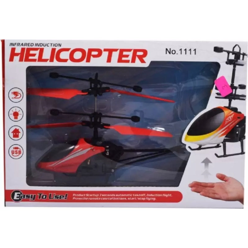 Hand Induction Flying Helicopter With Infrared Sensor Toy For Kids