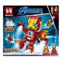 Lego Nano-Suit Iron Man Illuminating Building Blocks Set