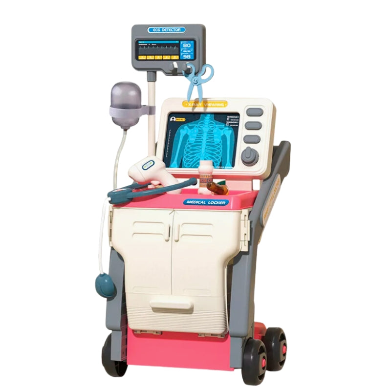Doctor Play Set Trolley With Instruments For Kids