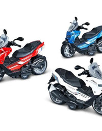 Die-Cast Classic Scooty With Dazzling Lights And Roaring Sounds toy
