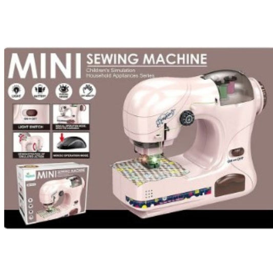 Tiny Tailor's Dream-Mini Home Sewing Machine With Mouse – Stitch Magic At Your Fingertips