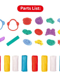 Clown Party Clay Dough Tools Making Clown Faces Kit For Kids
