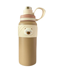 Adorable Bear Embossed Water Bottle For Kids
