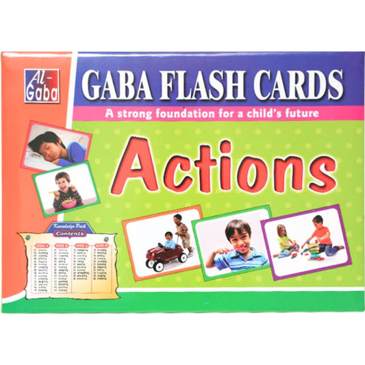 Gaba Flash Cards – Learn Actions with Fun