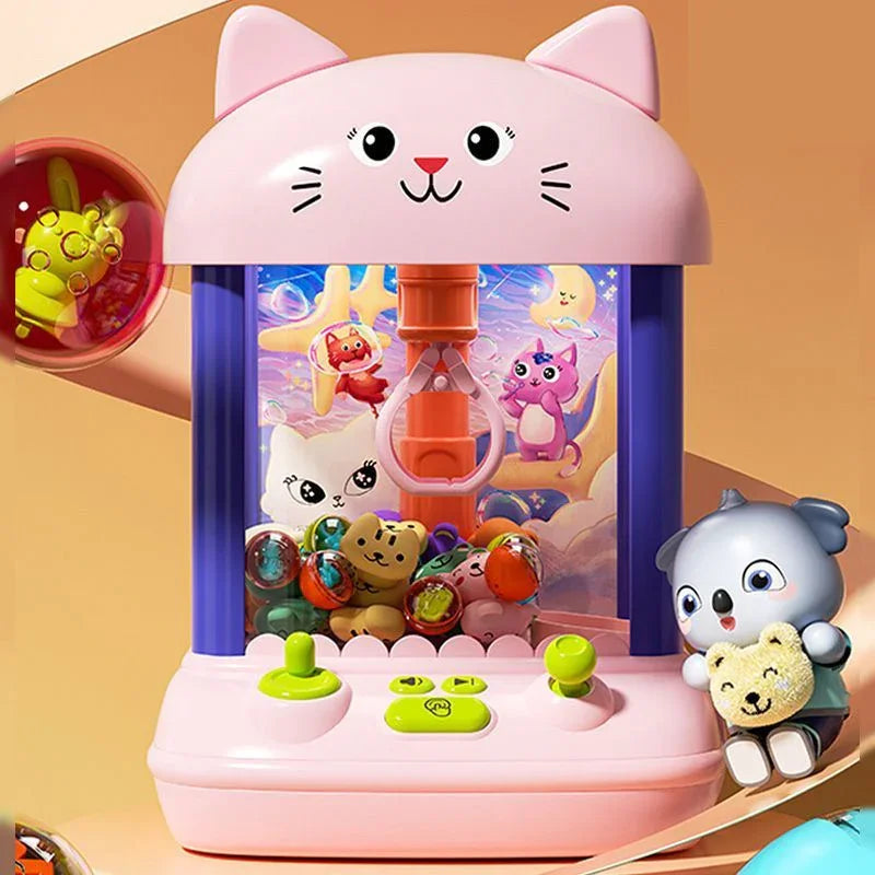 Mini Claw Catch Toy Machine: Doll Machine Coin-Operated Game Fun Price ...