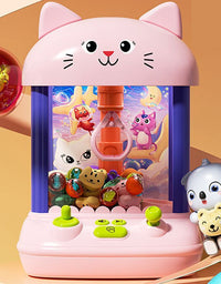 Mini Claw Catch Toy Machine: Doll Machine Coin-Operated Game Fun
