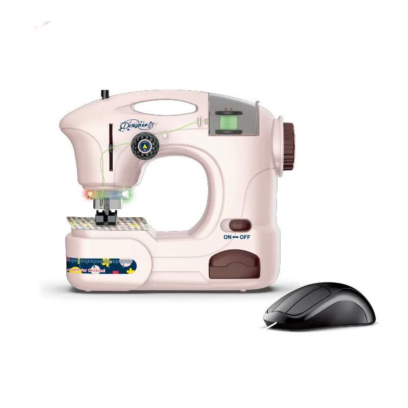 Tiny Tailor's Dream-Mini Home Sewing Machine With Mouse – Stitch Magic At Your Fingertips