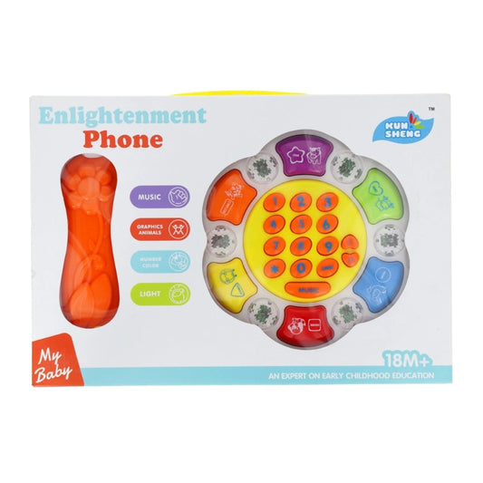 Enlightenment Phone With Music And Light For Kids