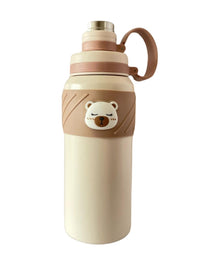 Adorable Bear Embossed Water Bottle For Kids
