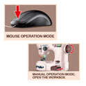 Tiny Tailor's Dream-Mini Home Sewing Machine With Mouse – Stitch Magic At Your Fingertips