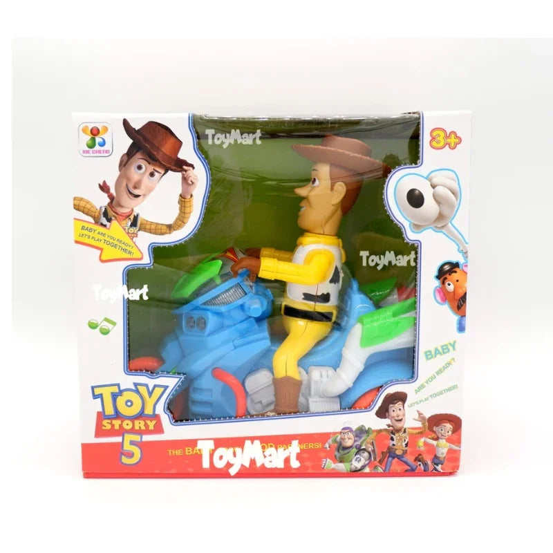 Toy Story Sheriff Woody Motorcycle With Music And Light