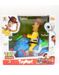 Toy Story Sheriff Woody Motorcycle With Music And Light
