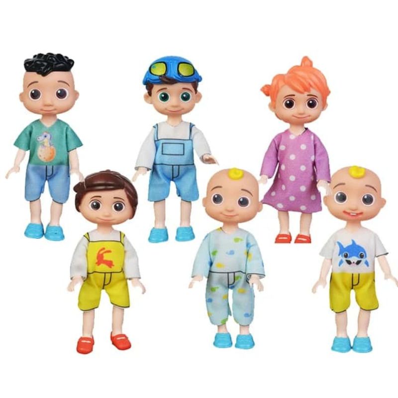 CoComelon Friends and Family Figures 6-Pack