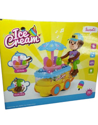 Monkey Candy Ice Cream Cart With Light & Sound
