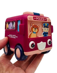 Swing Bear Policeman Car Toy
