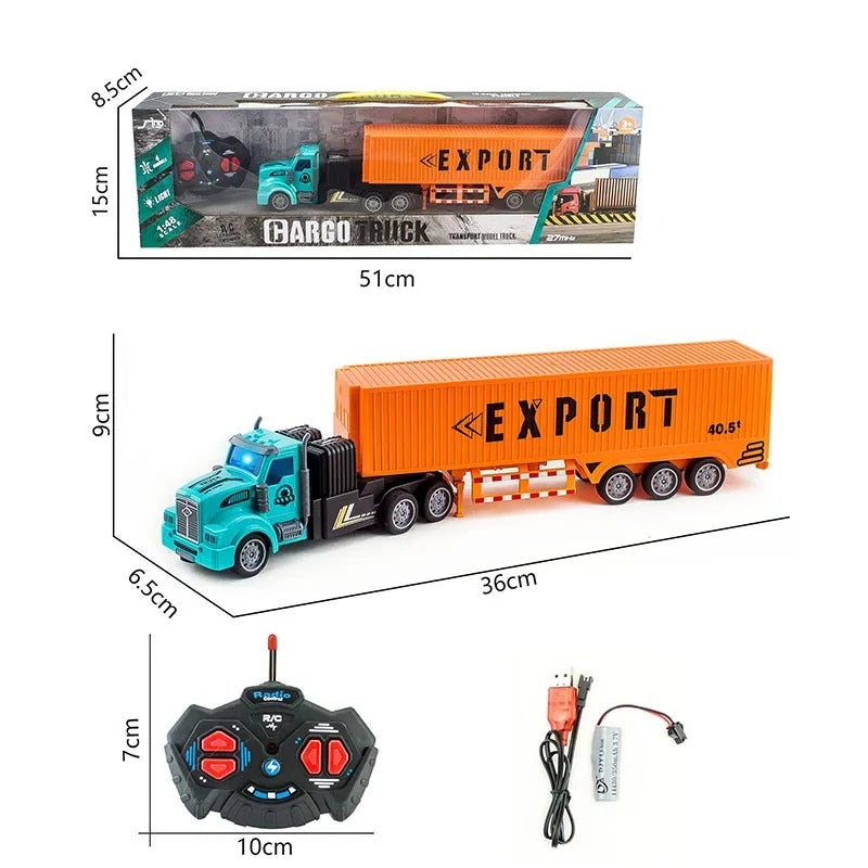 RC Truck With Light &  Rechargeable Battery