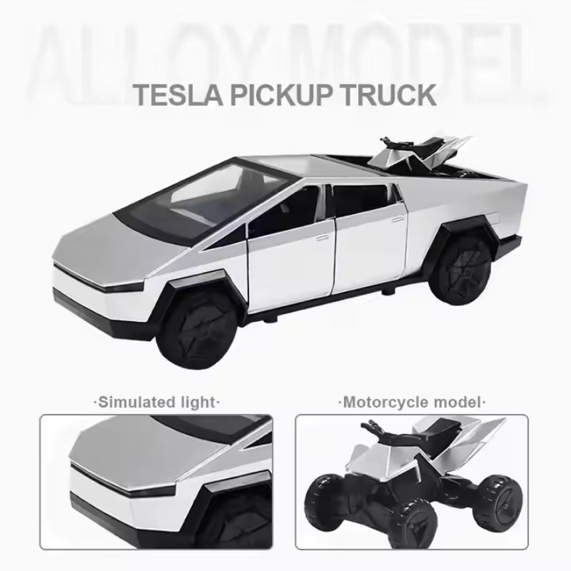 Tesla Cyber Truck Pickup Alloy Car For Kid