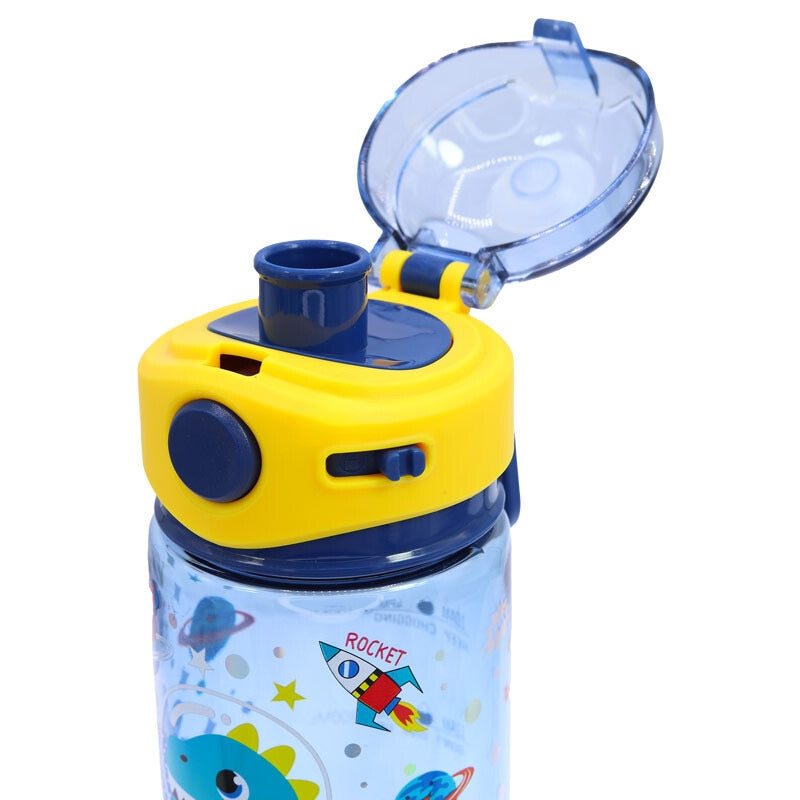 School Water Bottle With Drawstring For Kids