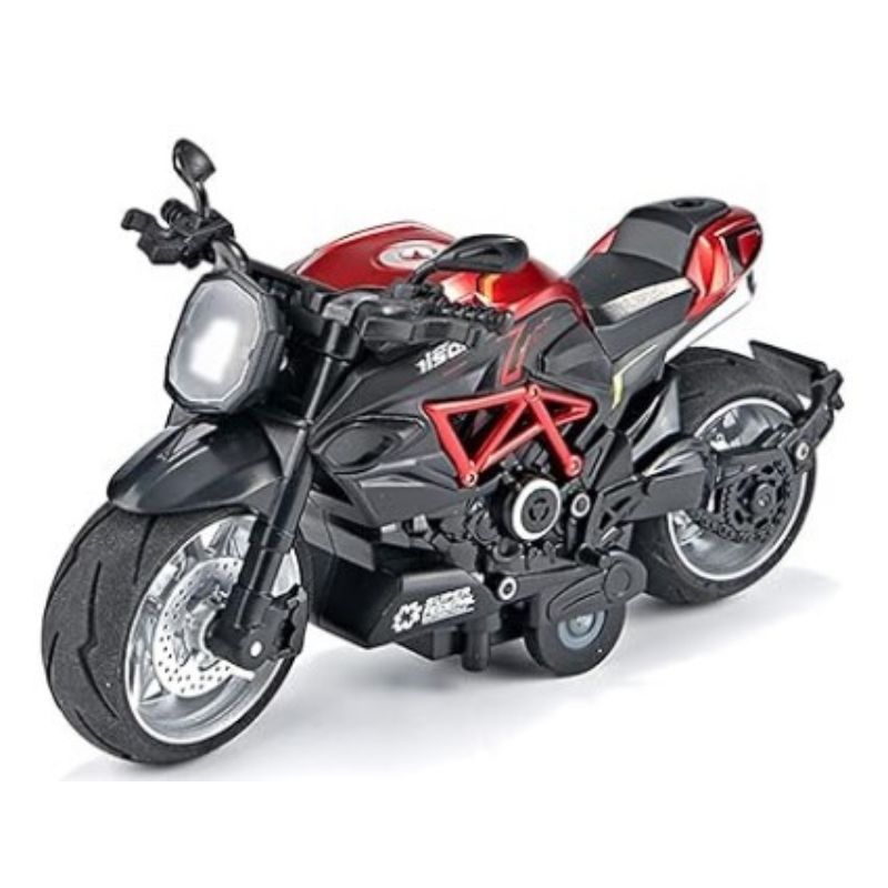 Ride Into Fun- Solid Metal Motorcycle Toy - Unleash The Thrills