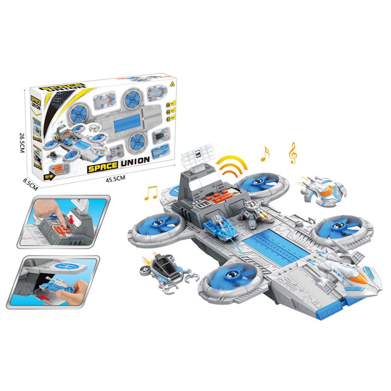 Space Union Parking Lot Set Toy