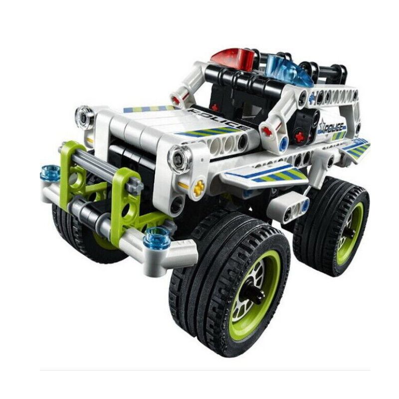 Tech Bricks Police Car Toy For Kids