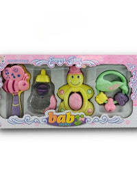 4 Pcs Rattle Pack For Baby
