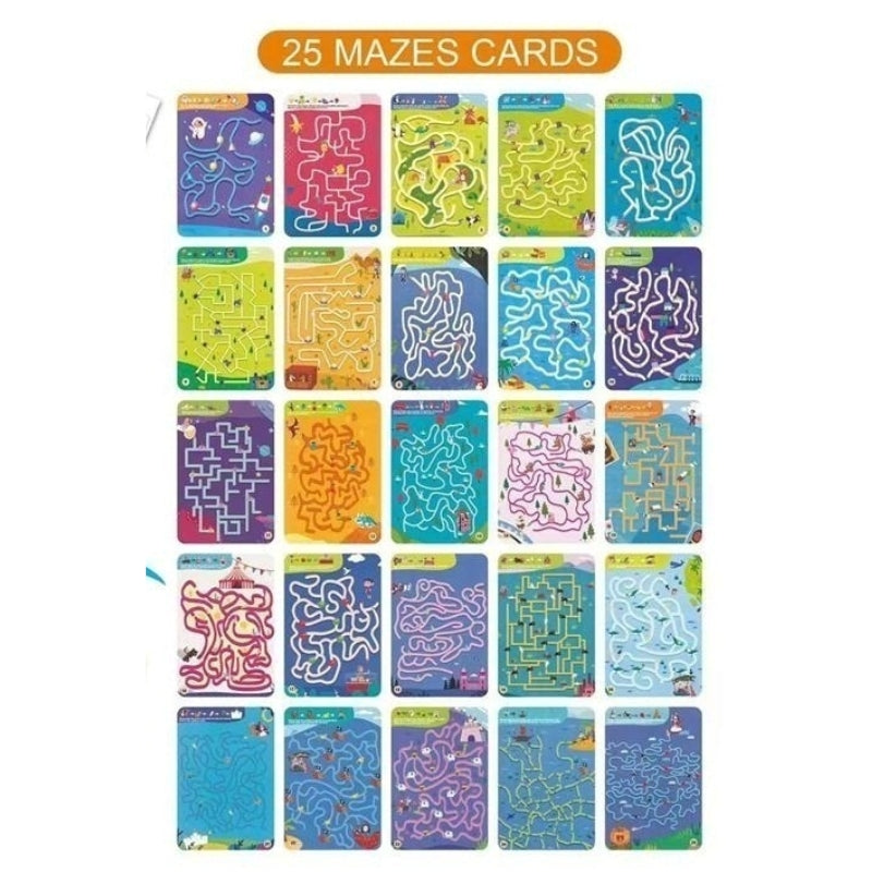 Alphabet Odyssey Maze Magic Card