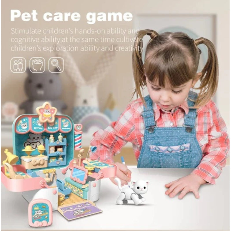 Cat & Dog Beauty Salon Toy For Kids