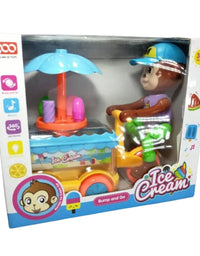 Monkey Candy Ice Cream Cart With Light & Sound
