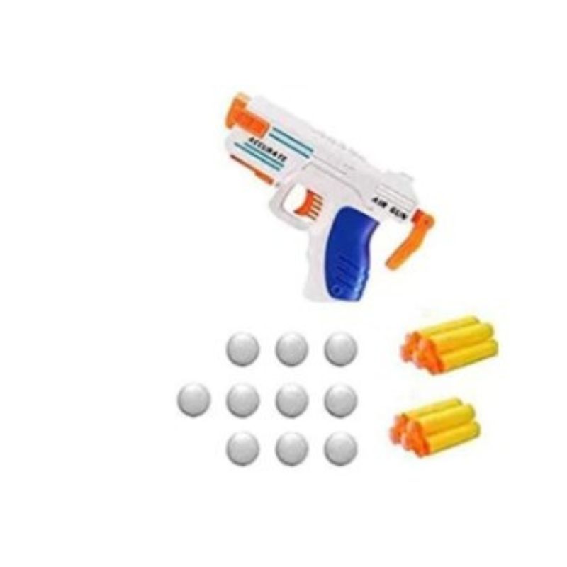 Soft Bullet Gun Shooting Game With Suspended Flying Ball