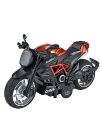 Diecast Classic Motorcycle Model With Light Music
