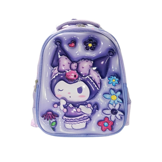 Cute Purple Character School Bag (241312) - 13 Inch