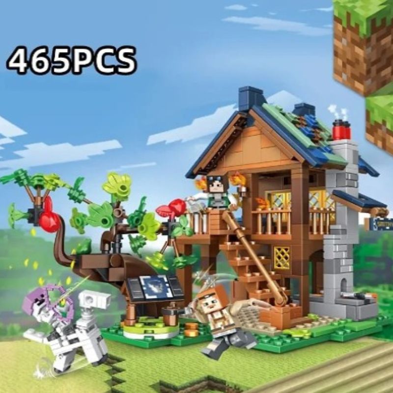 Lego Minecraft Building Blocks Set