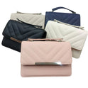 Elegant Women’s Mini Crossbody Bag with Chain Strap – Stylish Leather Flap Shoulder Bag