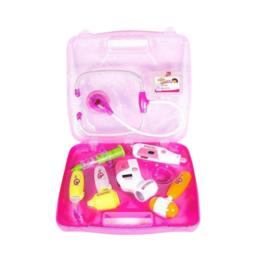 Pink Doctor Playset with Light & Sound – Fun & Educational Pretend Medical Kit