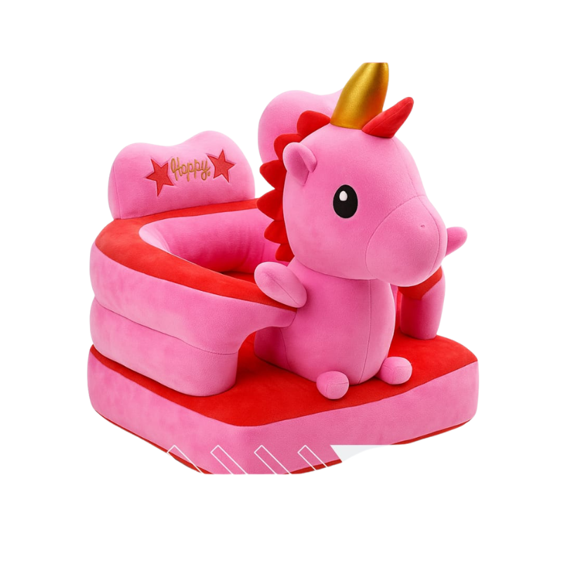 Unicorn Baby Sofa Seater Soft Plush Support Chair for Babies & Toddlers