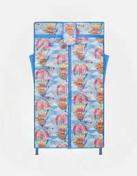 Foldable Wardrobe With Pattern Hot Air Balloon
